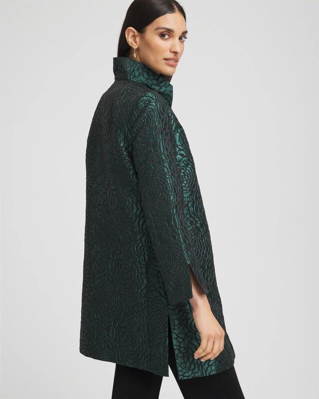 Travelers Rose Jacquard Topper - image 3